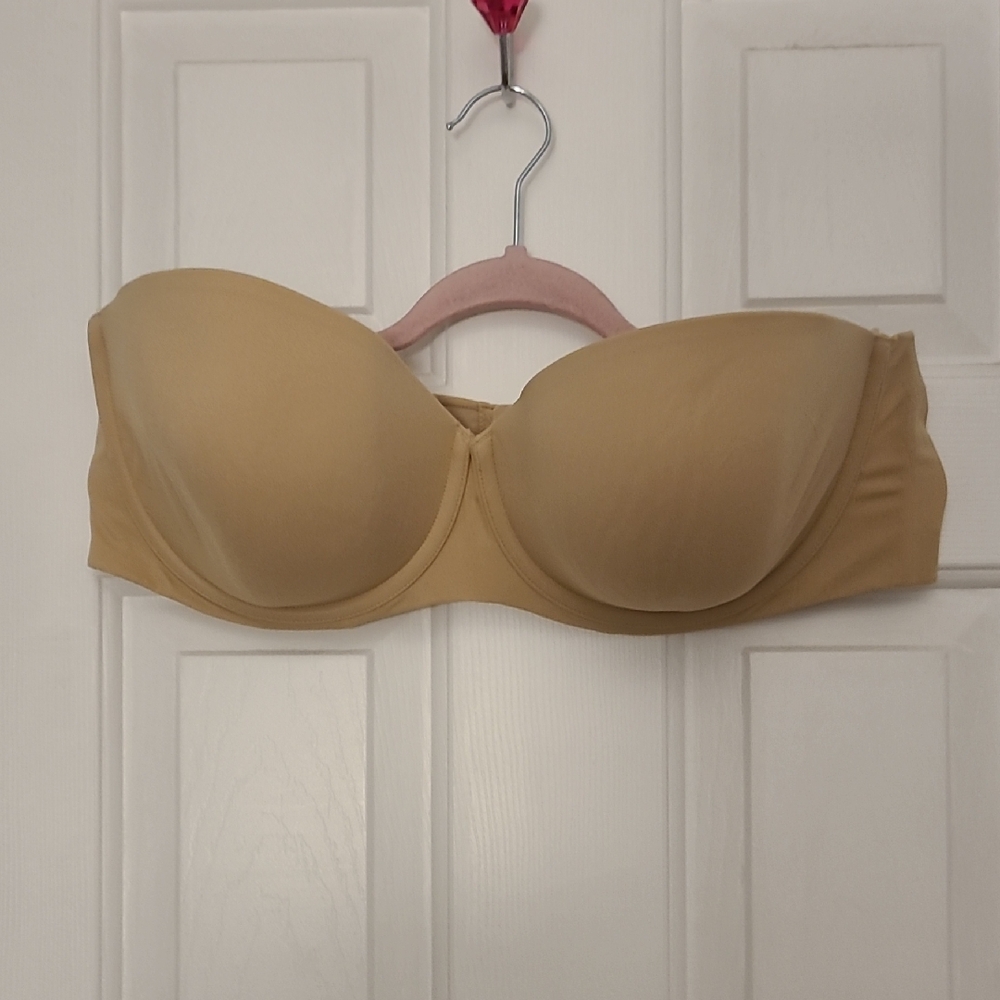 Cacique Strapless Bandeau in Tan